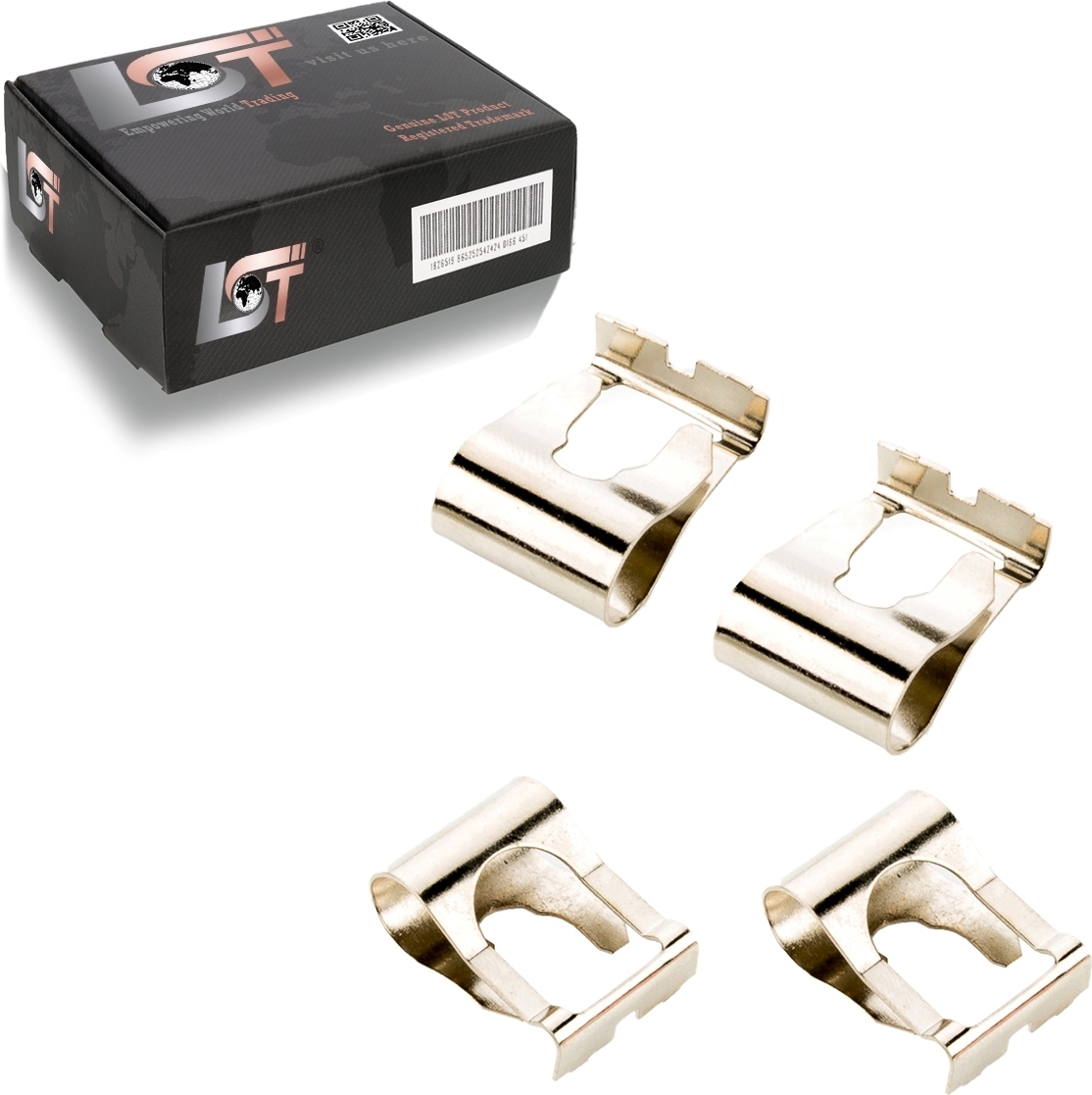 LST 4x Scheibenwischer Wischergestänge Reparatur Klammer Clips Gelenk-Ø 9,5-14 mm LP-2669 x2
