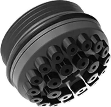 Delabie Düse Komfort mit Regenstrahl, vandalengeschützt, M24x1,25 DP