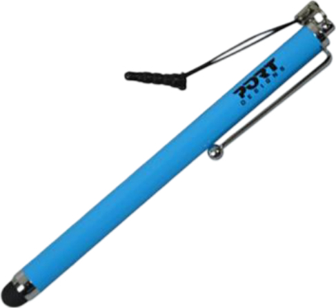 PORT, stylus pre tablety a smartfóny s koncovkou jack, čierny