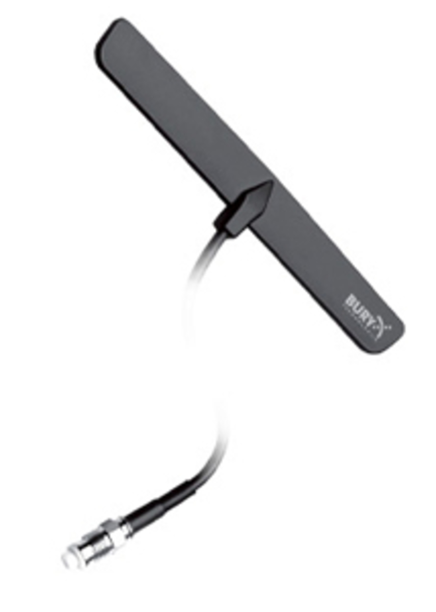 THB Bury - Antenne de Band Dual (900/1800 MHz, UMTS, HSDPA), Farbe Schwarz 0-23-00-0029-0