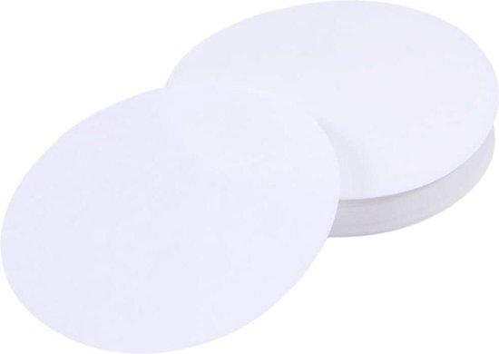 Famanu Filterpapier für Laboranwendungen - 200 Stück, weiß SHSHOP