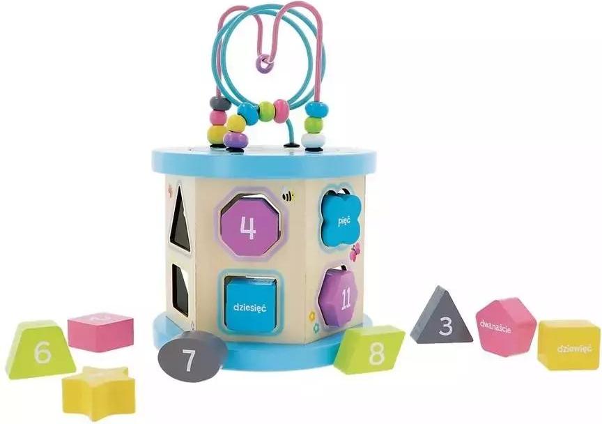 Holzspielzeug - Sorter 4in1 TREFL