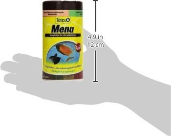 Tetra - Flockenfutter für Fische, Menü Futtermix, 250 ml 701410