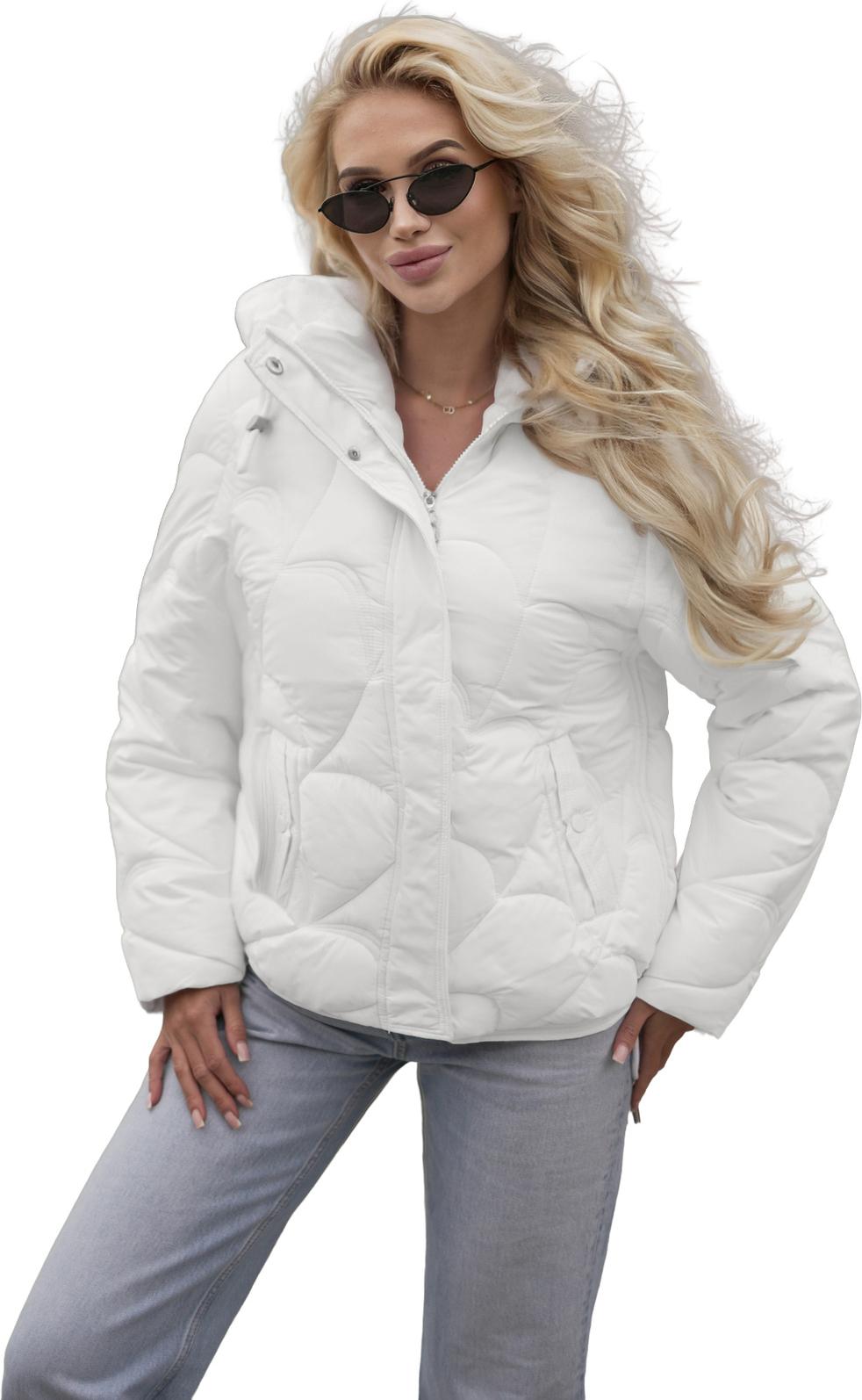 Damen Winterjacke Weiß OZONEE JS/5M3336/281Z S
