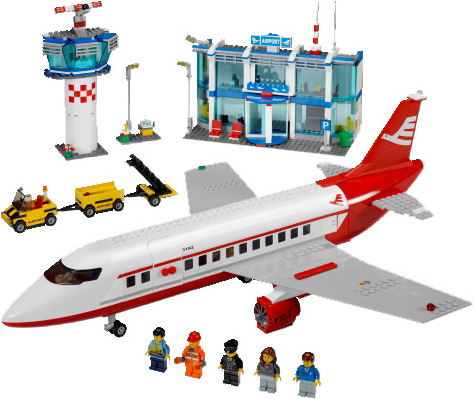 LEGO City Großer Flughafen 703-teilig