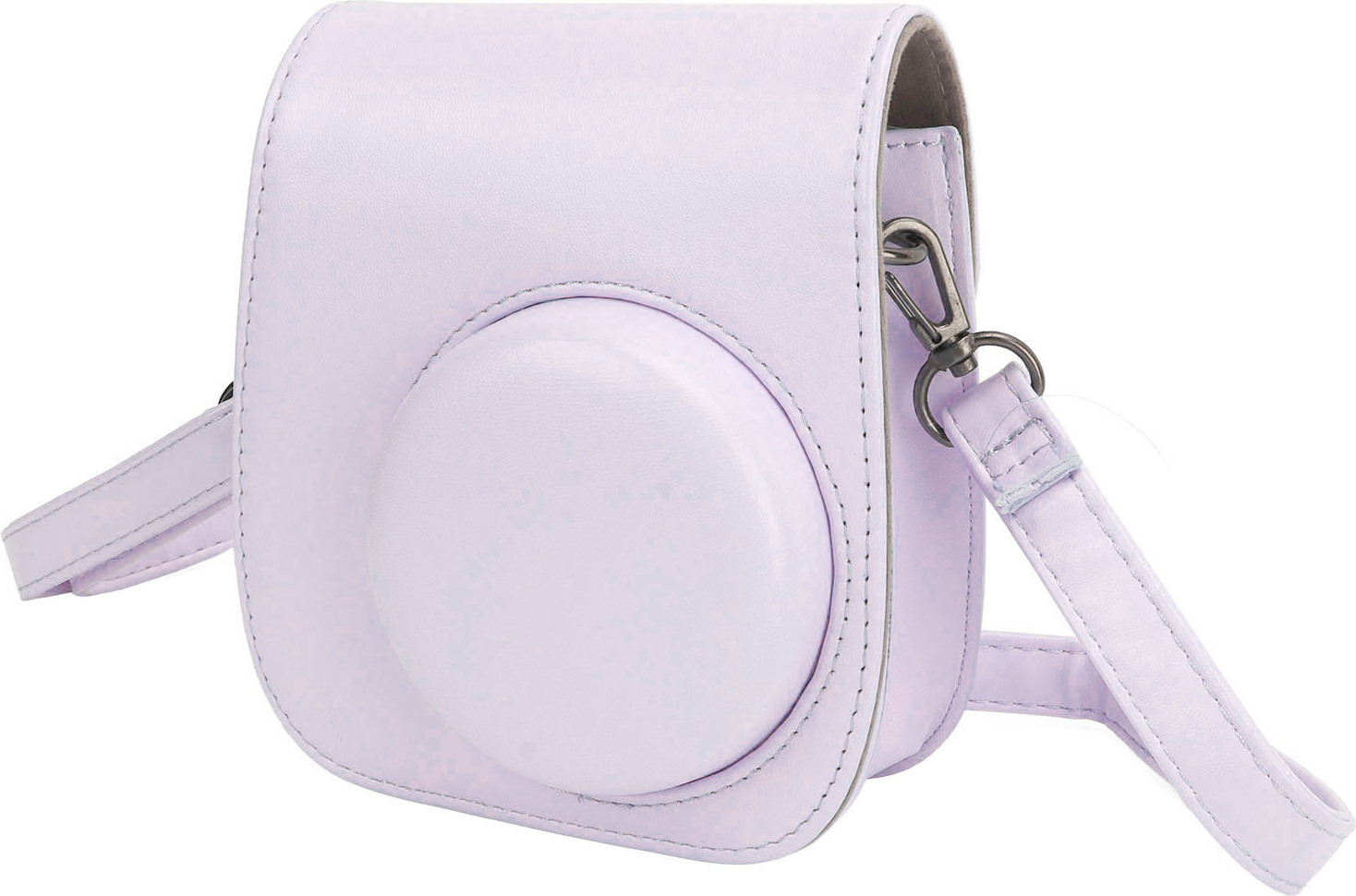 Mini instantný fotoaparát Ochranné puzdroPolyuretánpre Fujifilm Instax Mini 12 s albumom Filtre Farebné závesné rámčeky Nálepky (fialová )