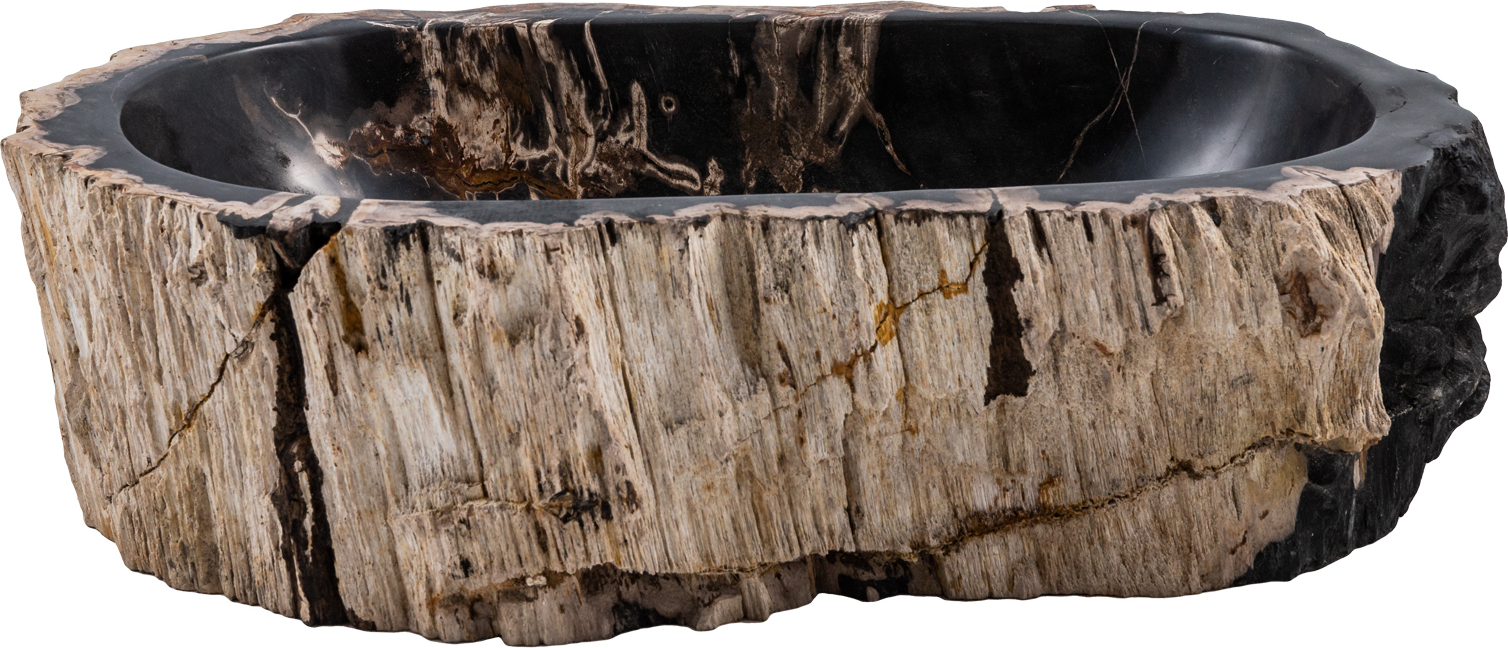 GemLook Versteinertem Holz waschbecken 50 X 38 X 15 GL354