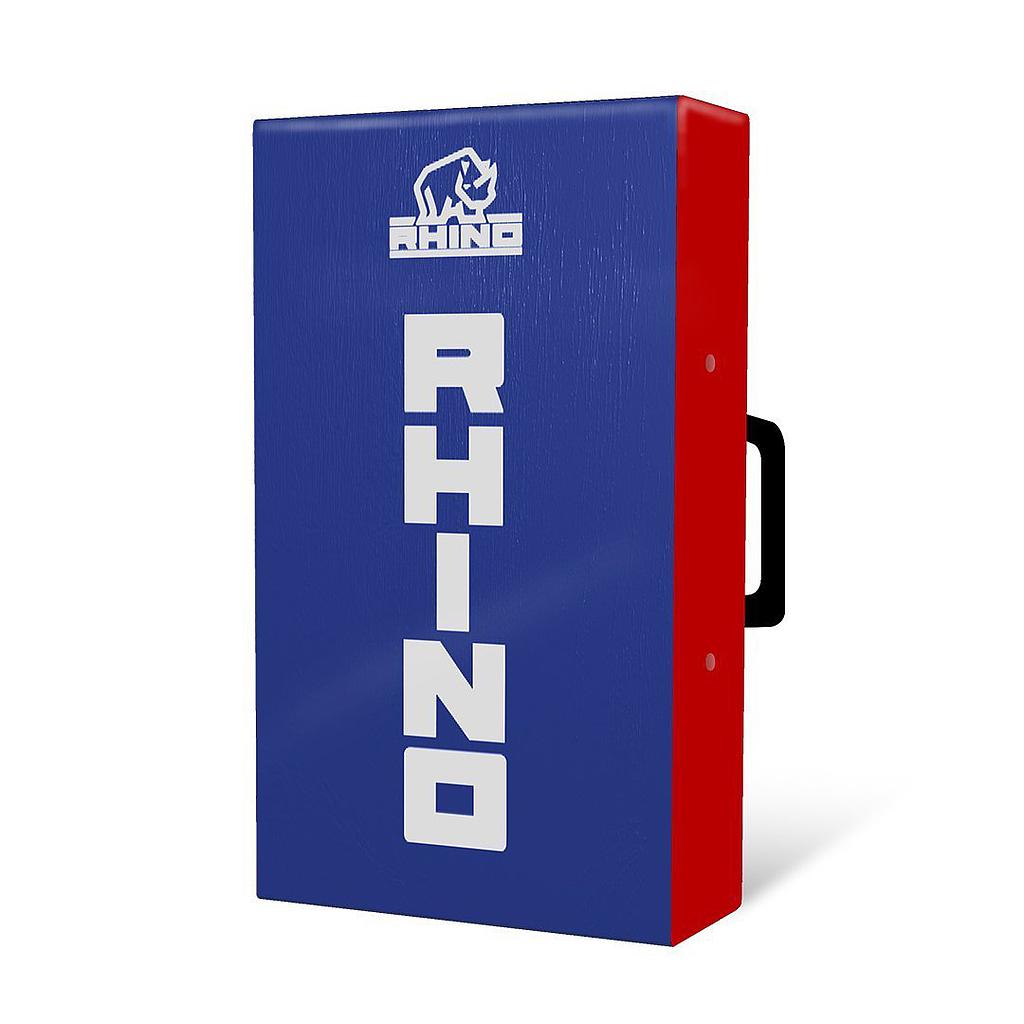Rhino Rugby Schlagpolster Mini 50x30x10cm blau rot Trainingsausrüstung RRP240