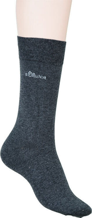 s.Oliver Classic NOS Men, Herren Socken anthrazit, 6533101/47-49 S20001