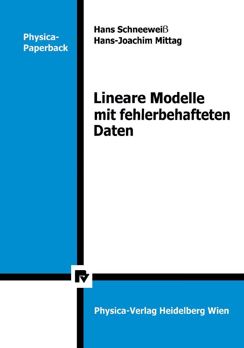 Sonstige Verlage Lineare Modelle mit fehlerbehafteten Daten