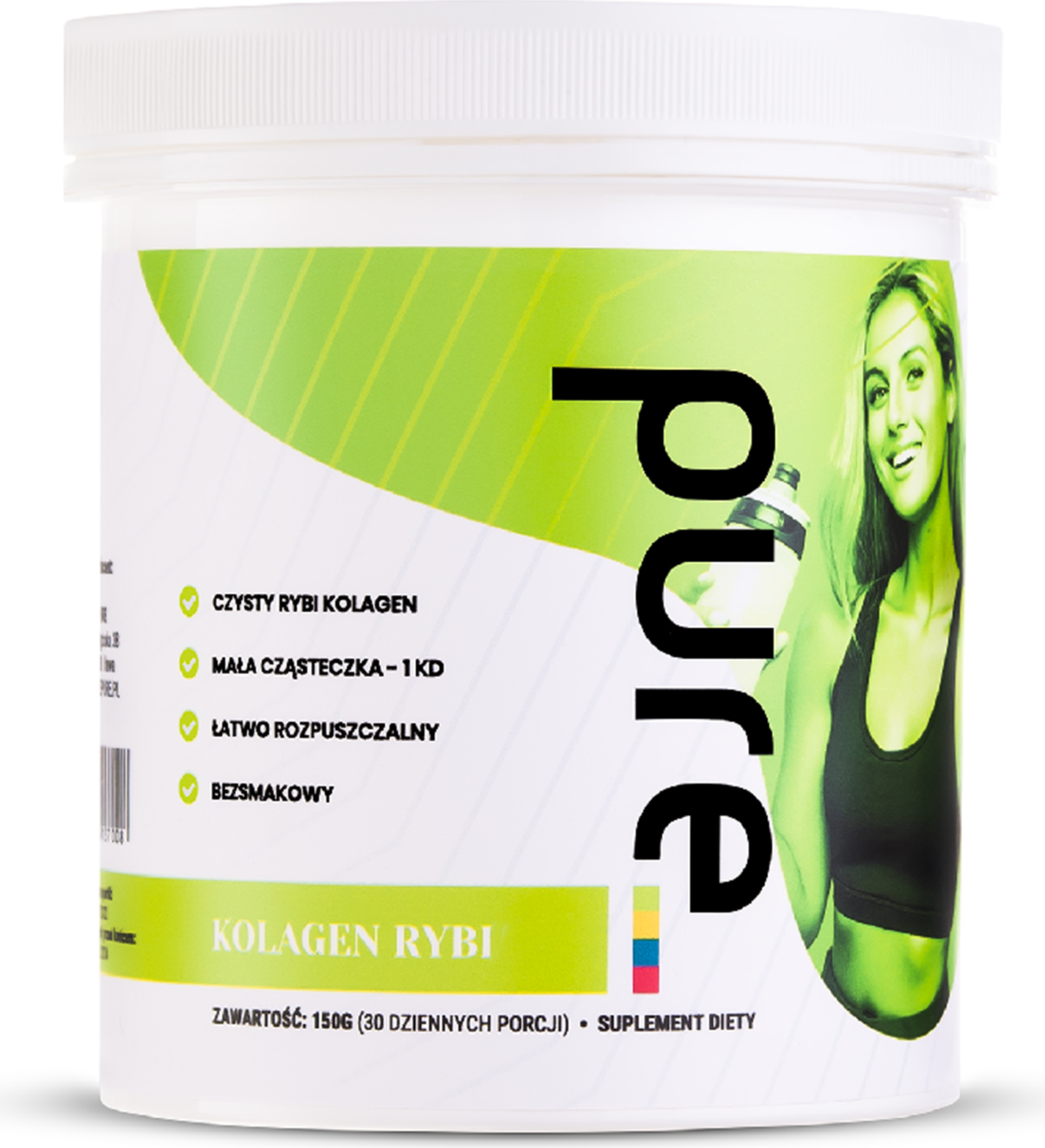 Pure Reines Fischkollagen Elastizität