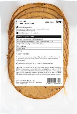 Selgros Knoblauchschinken 120g Fleischloses Fleisch FLEISCHLOS-KNOBLAUCHSCHINKEN-120