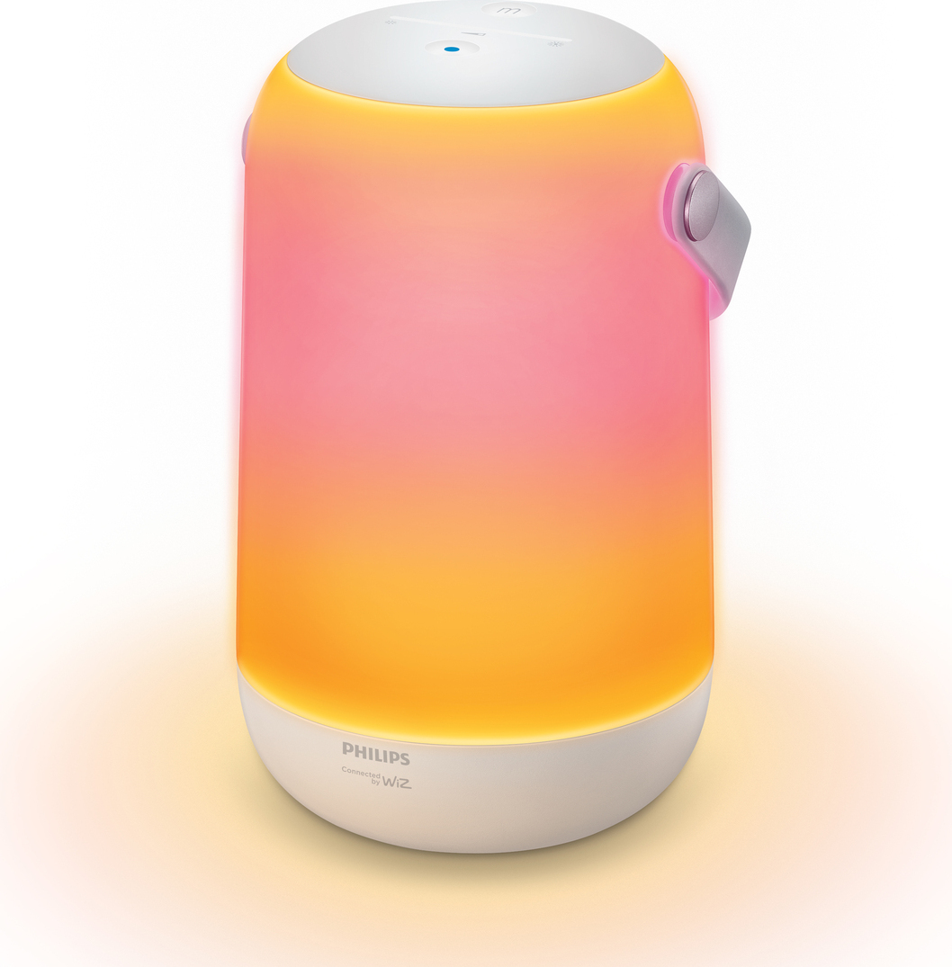 Tischlampe RGB Farbverlauf, WLAN verbunden, 929003211501, WLAN Philips Wiz 929003211522