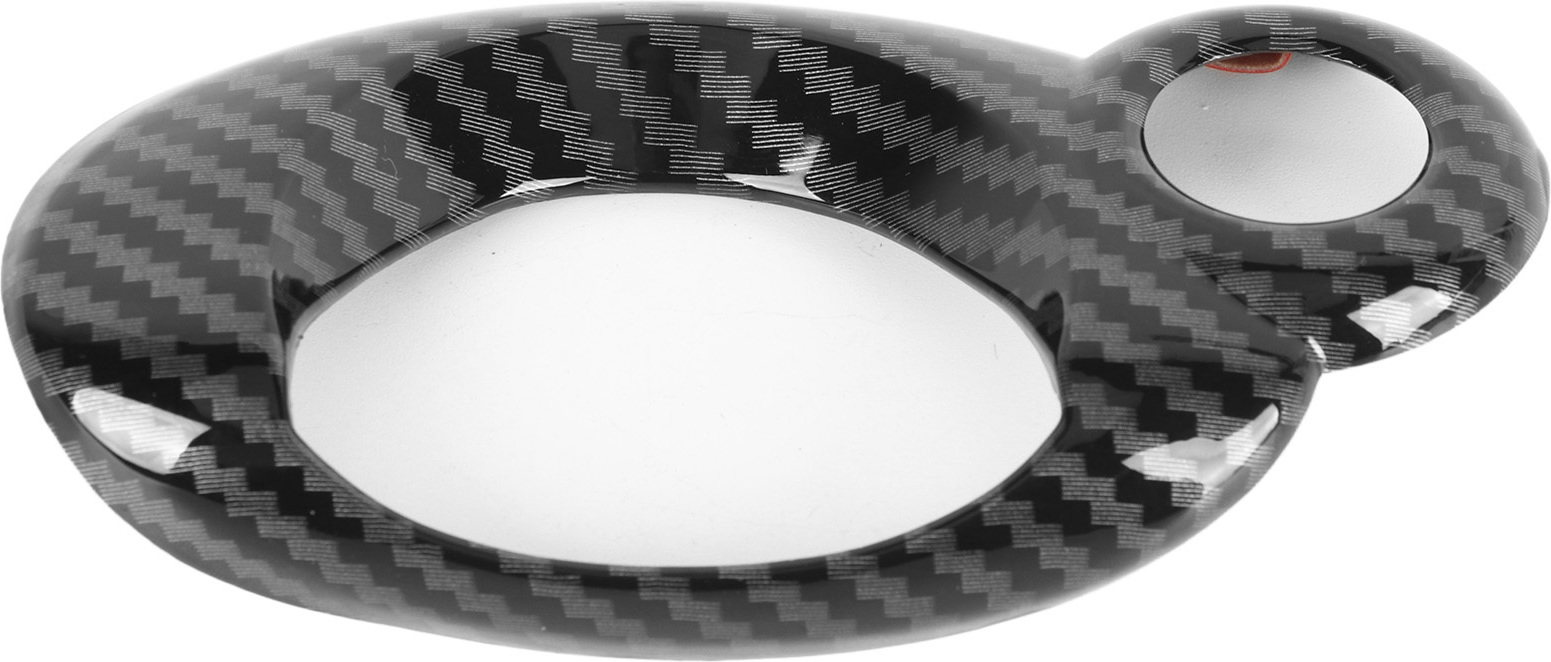 Kryt krúžku zapaľovania automobilu Carbon Grain Hladký povrch Kompaktná náhrada pre Cooper R54 R56