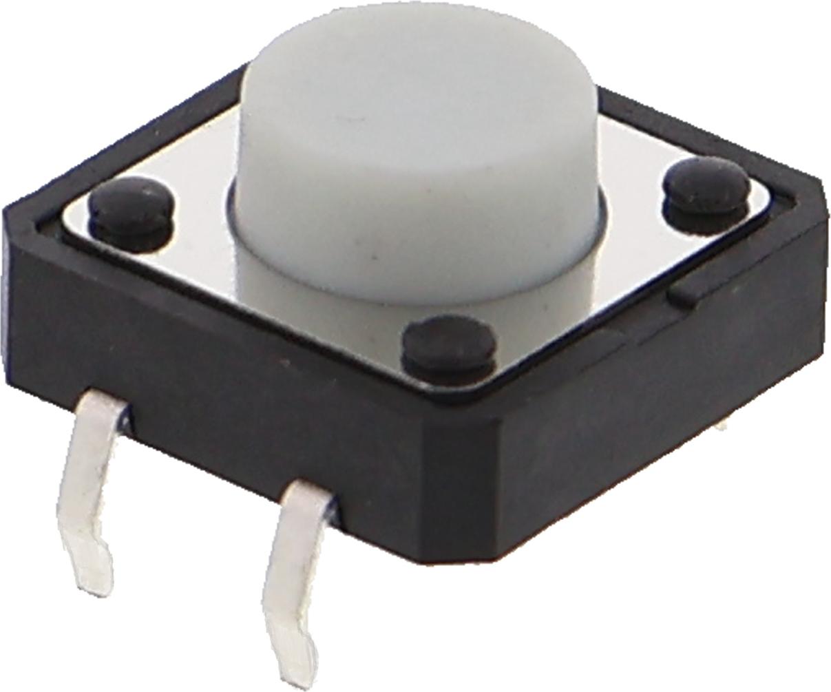Funduino Taster mit farbigem Knopf - 12*12*6mm / 12*12*9mm Farbe: 12*12*6mm - Weiß Taster mit farbigem Knopf - 12*12*6mm / 12*12*9mm : 12*12*6mm - Weiß