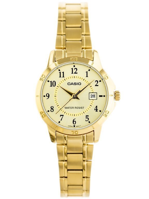 Dámske hodinky CASIO LTP-V004G-9B (zd568c) + krabica