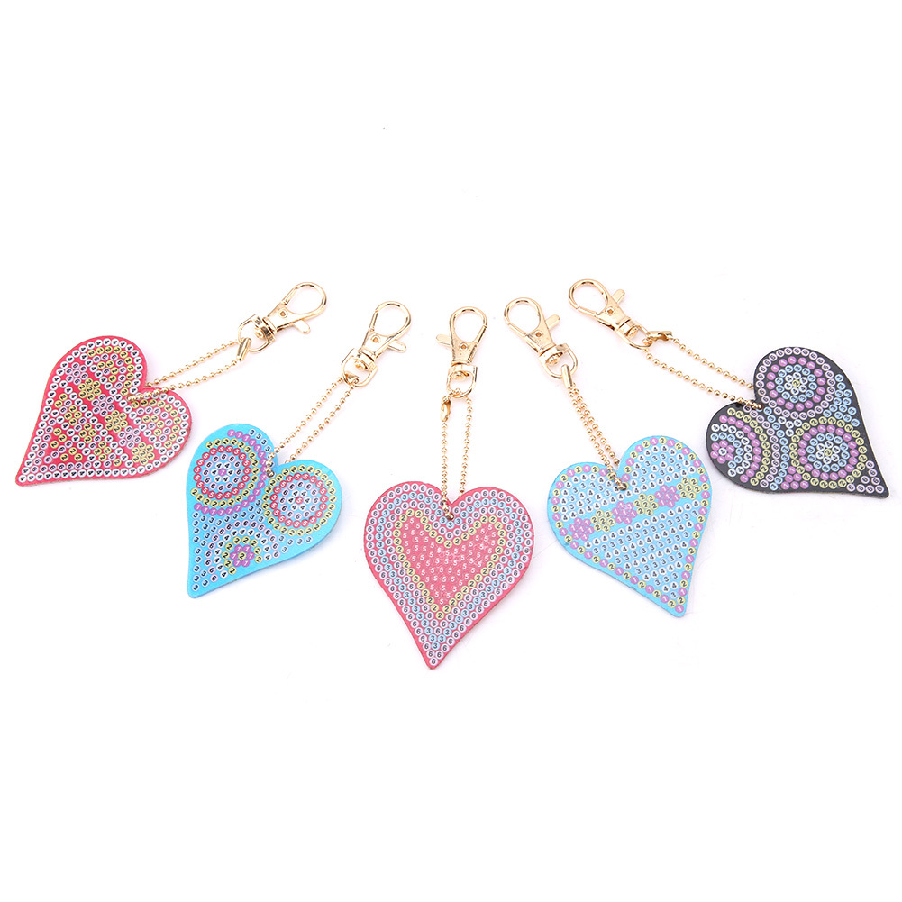 Cocosity Schlüsselanhänger, Tier-Schlüsselanhänger, Schlüsselanhänger DIY Dekoration, Harz Diamant, Bohrer Diamant Malerei Schlüsselanhänger