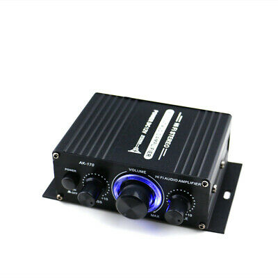 12 V Hifi Stereo Audio Verstärker Lautsprecher Telefon PC MP3 Eingang Auto 
