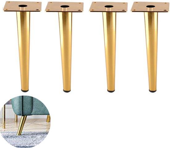 OEM 4-stücks Möbelbeine - Tischbeine - Sitzbeine - Möbelbeine - Schubladenbeine - Möbelbein-Accessoires - moderne Sitzbeine - Höhe 15cm 2026