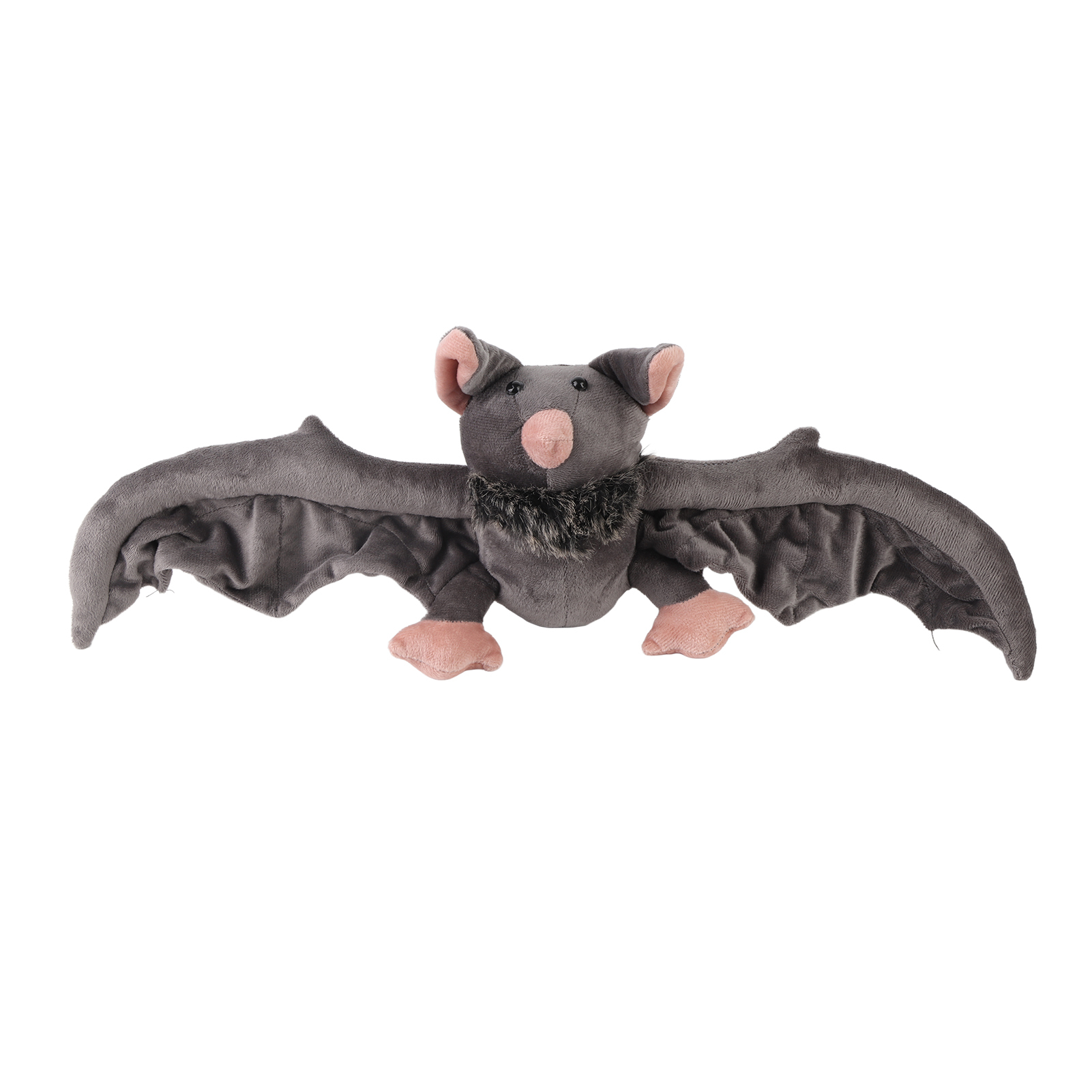 Peluche Chauve-souris 18 Cm – Animal Câlin Halloween – Ailes Repliées, Douce Et Lavable