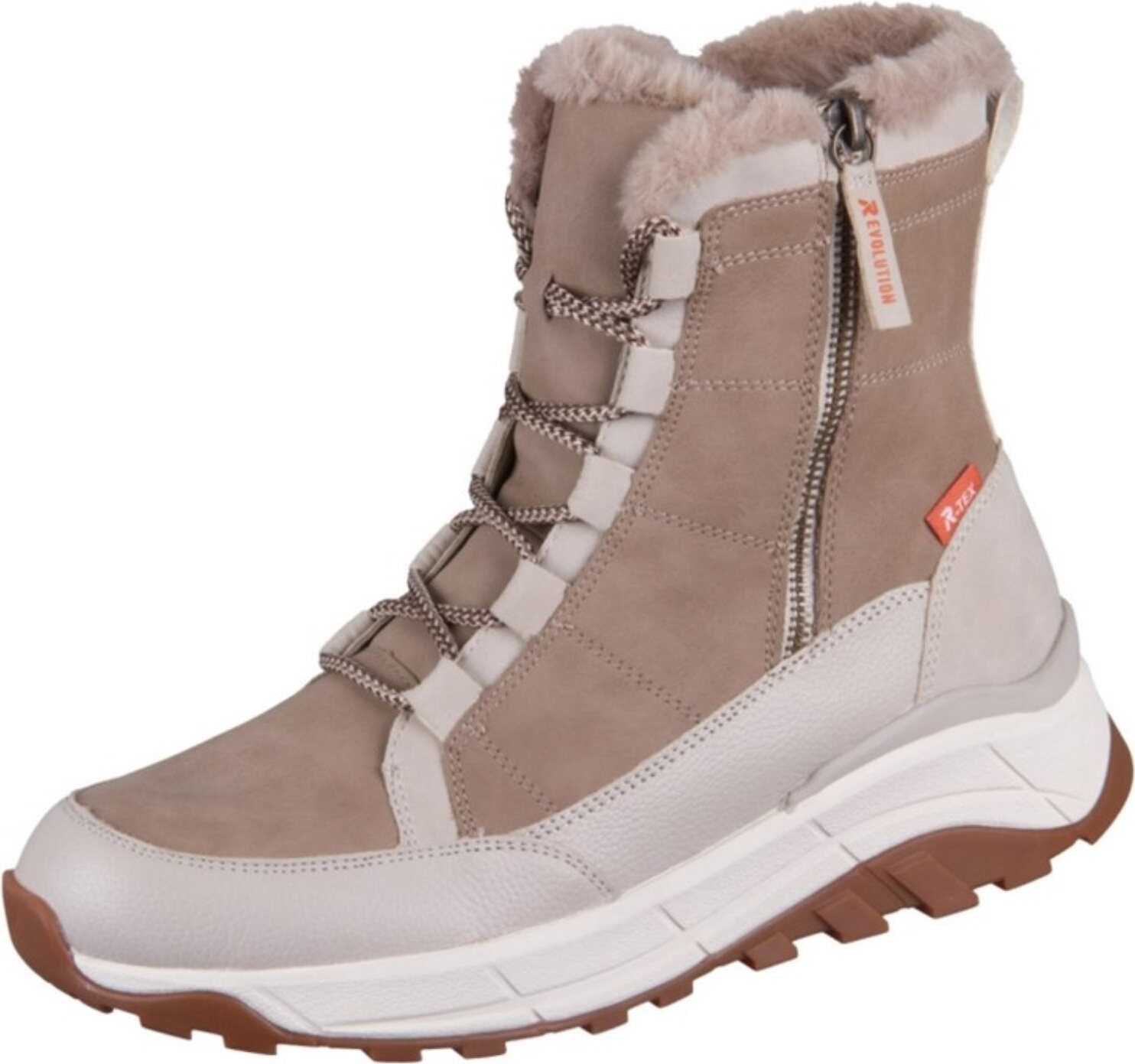 Rieker Obuv Evolution Crema Camel Ginger Maya Sofia Morelia, W007120