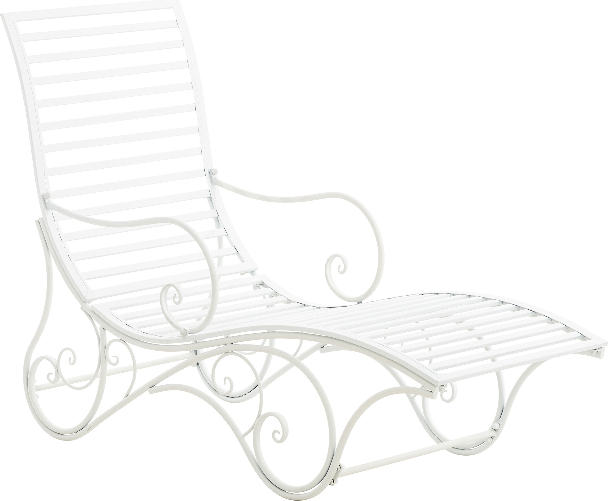 CLP Gartenliege Amiens,weiß