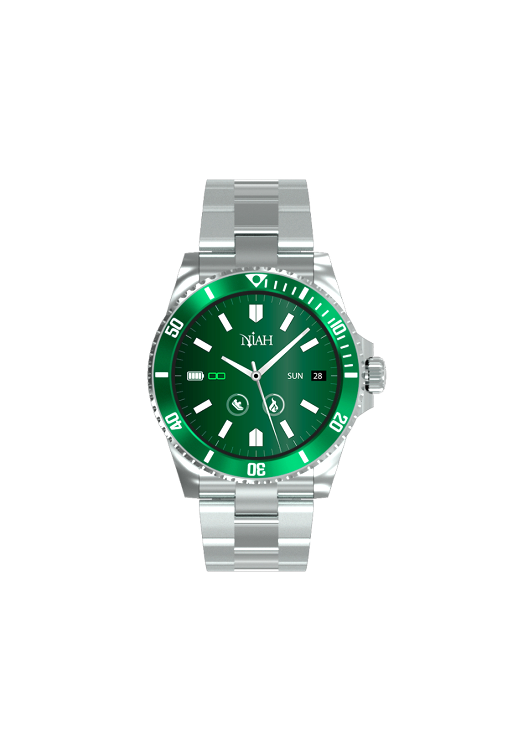 Smartwatches Techmade Silber Kollektion - mann NH-NEPTUNE-GR