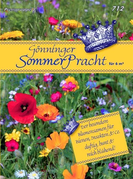 Gönninger Sommerpracht Blumenwiesen-Samen – Für Ca. 20 M², über 50 Arten, Blüht Von Juli Bis Oktober