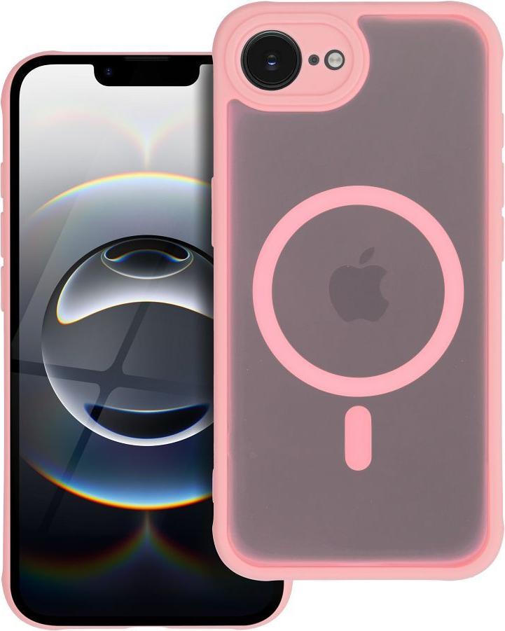 Puzdro na mobilný telefón MATTE MAG COVER kompatibilné s MagSafe je vhodné pre IPHONE 16E (SE 4 2025) čierne