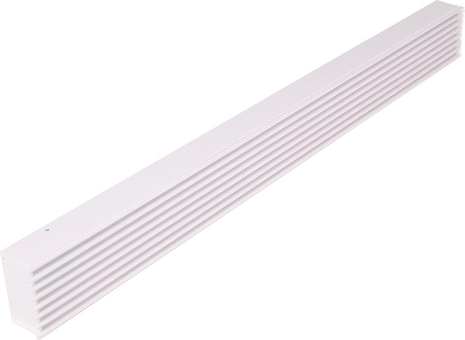 Subtiel Luftgitter Open Air 9-SubSteel, 1.000 x 100 mm, weiß