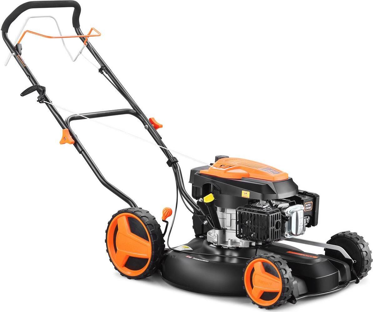 Fuxtec Benzin Rasenmäher FX-RM51SA96 Mulchmäher mit Antrieb