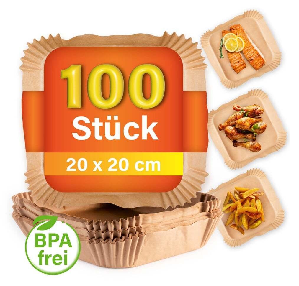 Gourmet Maxx Gourmetmaxx 12648, 100 Blätter, Braun, Rechteck, 220 °C, 220 °C, 290 g