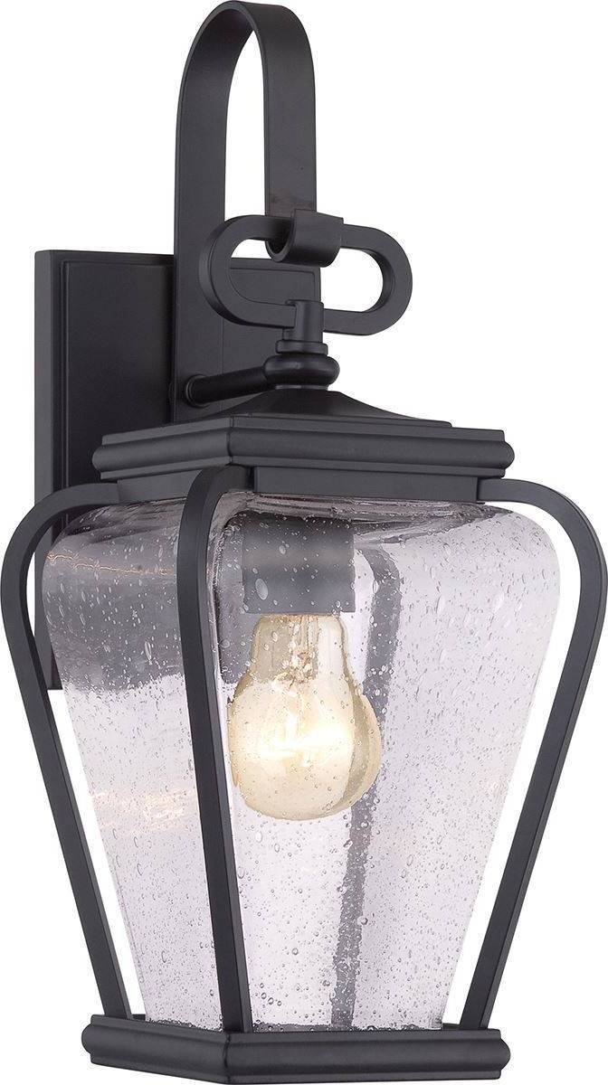 Elstead Lighting Elstead Province Außen-Wandleuchte E27 Mystic Schwarz IP44 QZ-PROVINCE2-S