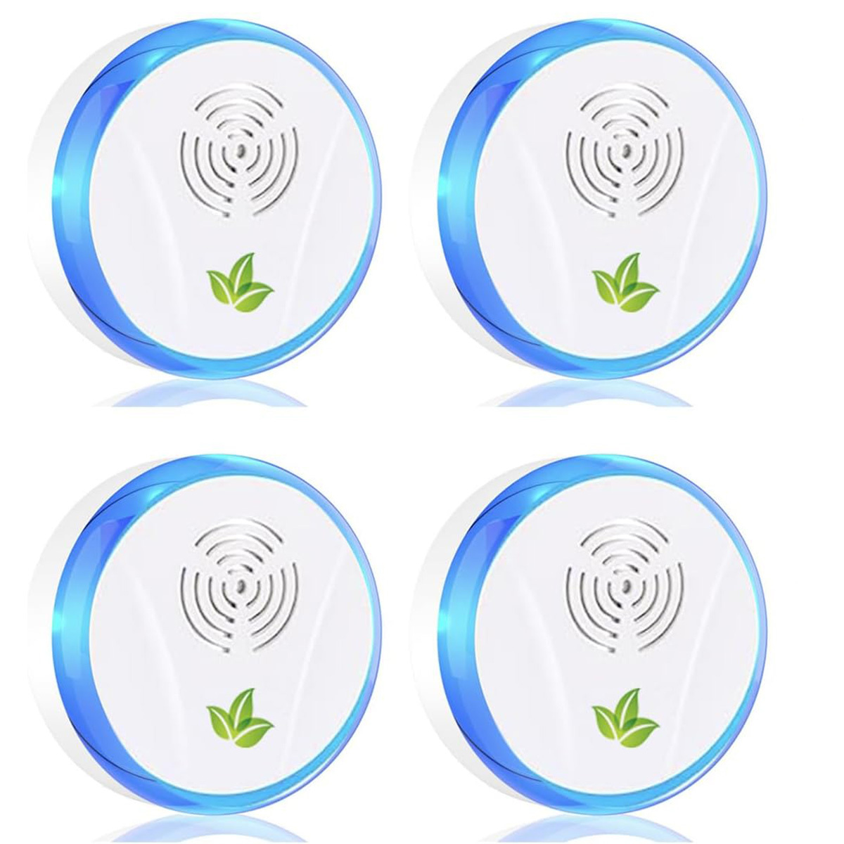 Dopwii Mückenschutz Ultraschall, 4 Stück, Ultraschall, Ratten, Ameisen, Fliegen, Spinnen und Schaben KAUF-WOHN-HA378-20