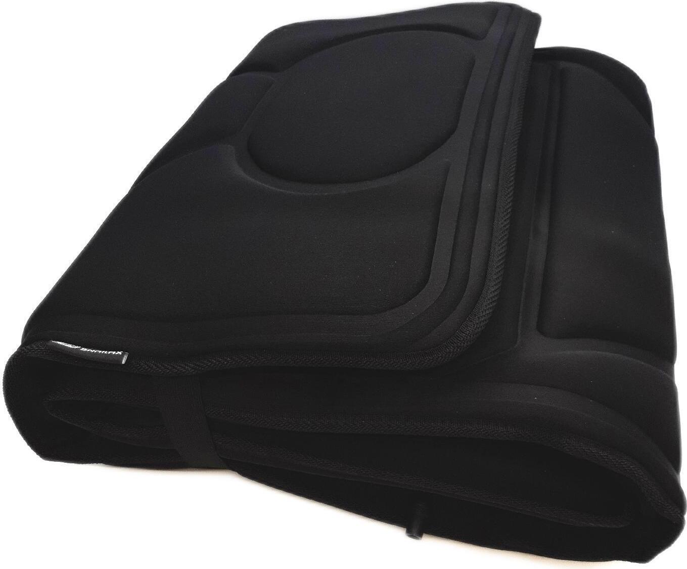 Snailax Massagematte Vibrationsmassage Wärmefunktion Massageauflage 10 Motoren 2 Massage