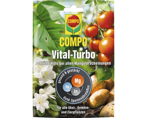Spurennährstoff -Dünger COMPO Vital-Turbo schnelle Hilfe bei allen Mangelerscheinungen für alle Obst-, Zier, Gemüse und 2595402004-co