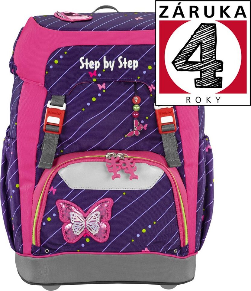 Step by Step Schritt -für -Schritt -Schul -Rucksack -Klassenschritt Schritt für Schritt Schmetterling 001296720000