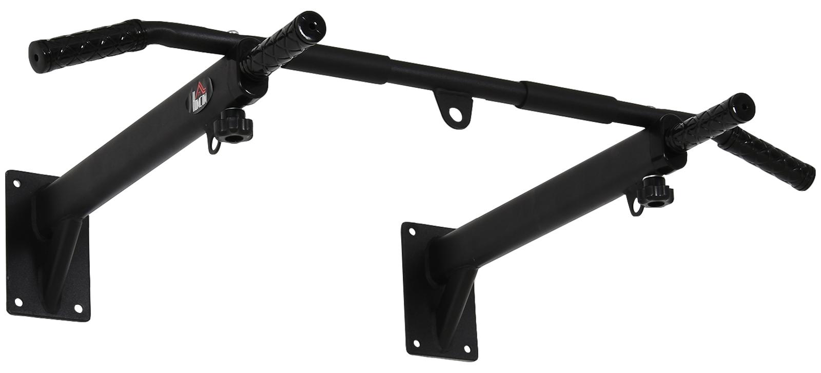 HOMCOM Klimmzugstange pull up bar Wandmontage Reckstange mit Ösen für Boxsack A91-089