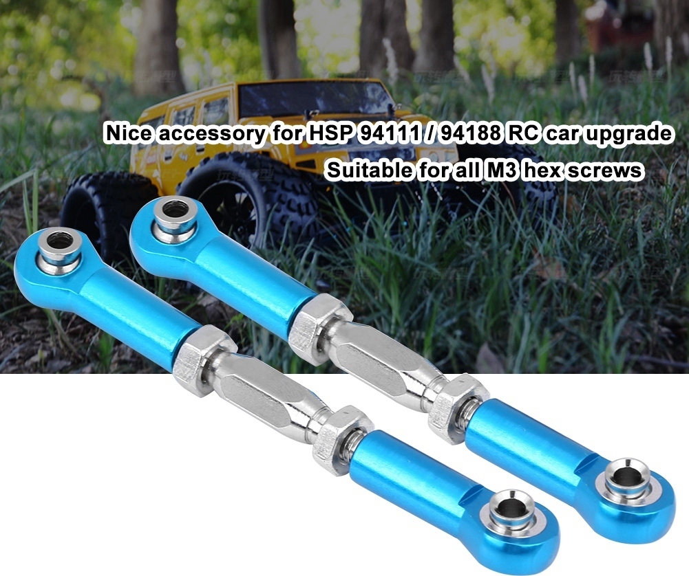 Cocosity RC-Lenkstange, RC-Auto-Lenkstange, RC-Lenkgestänge, Servo-Stange, RC-Servo-Stange, RC-Zubehör