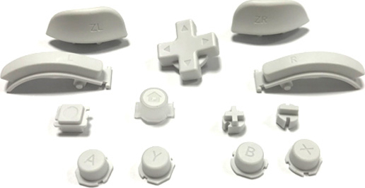 Sintech Button Set ABXY L R ZL ZR HOME + - Screenshot Button passend für Nintendo Switch Lite VAR7064