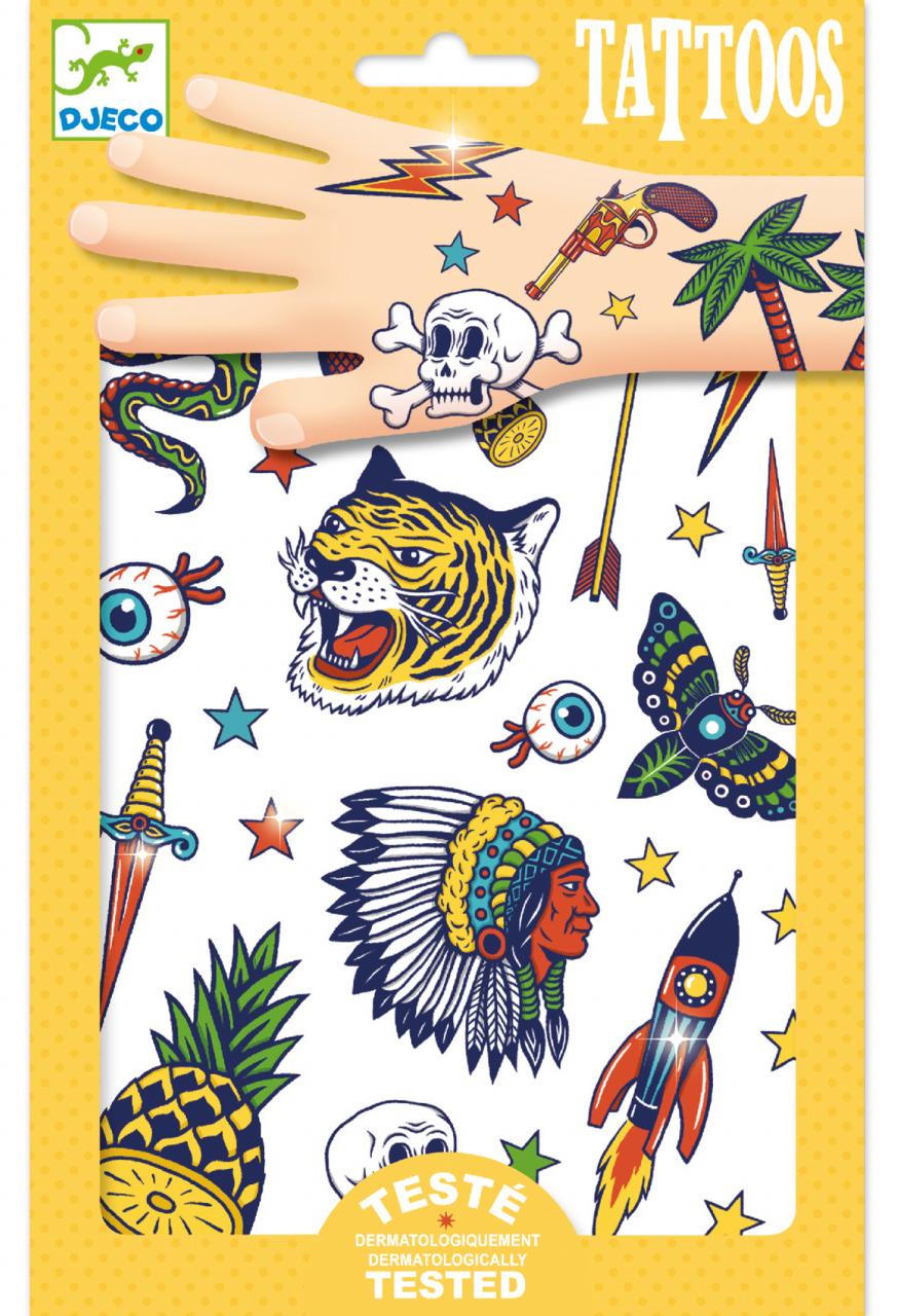 Djeco-Tattoos: Bang bang