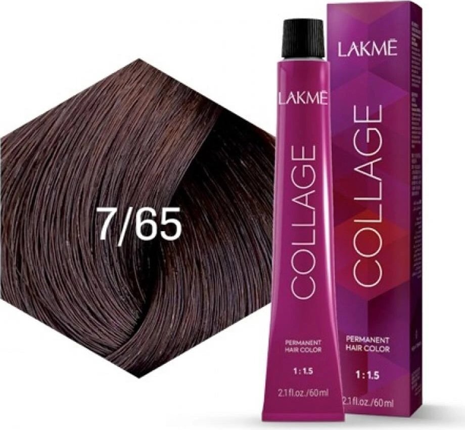 Lakmé Collage Dauerhafte Farbe Dauerhafter Farbstoff Nº 7/65 60 ml