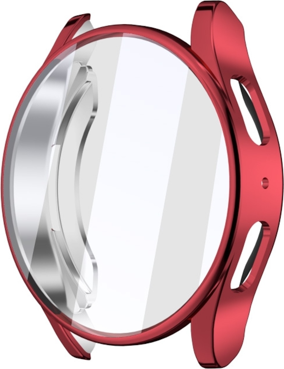 Pre Samsung Galaxy Watch 7 44mm Full Cover Watch TPU Cover Case Red
