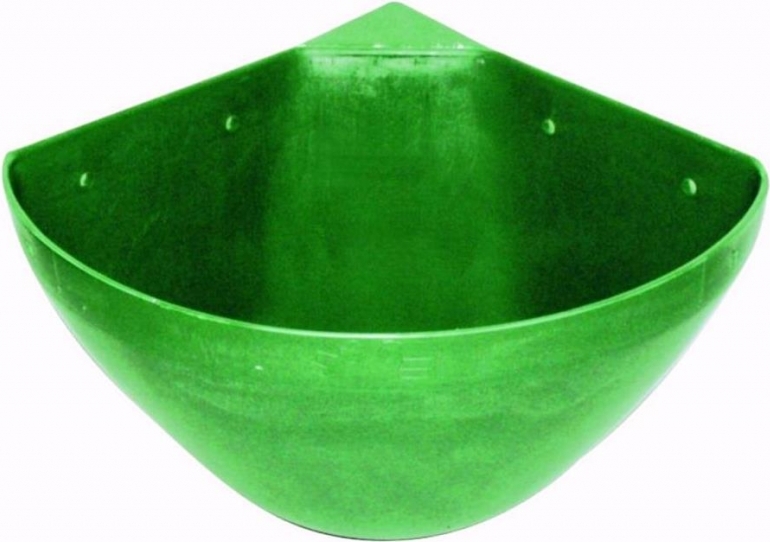 Fritz Göbel Kunststoff Ecktrog Futtertrog Pferdetrog Fohlentrog 16 Liter