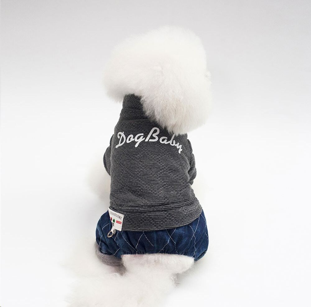Surtep DOG Winteroverall für Hund - Grau M