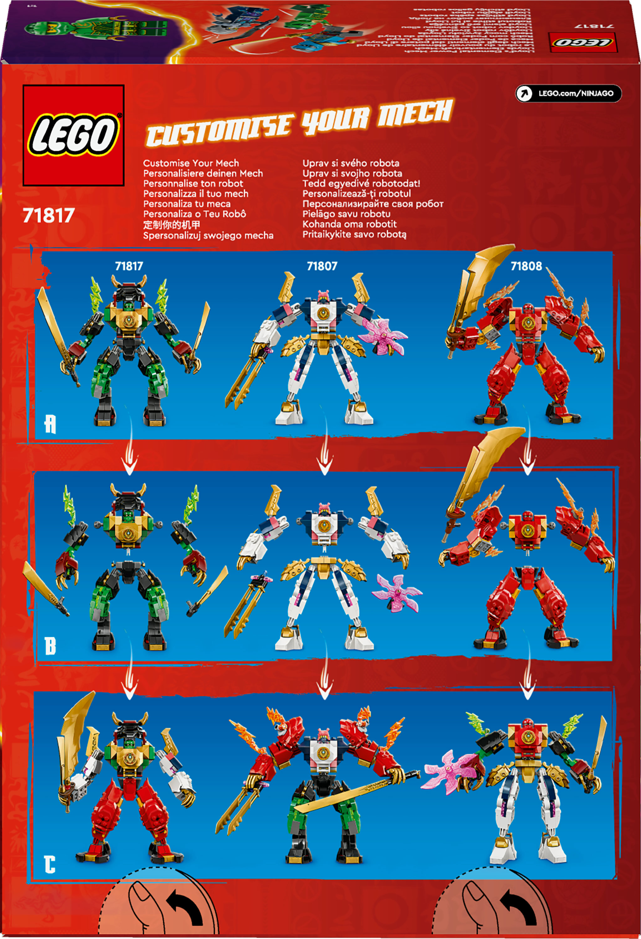 LEGO® Ninjago 71817 Lloydov robot so živelnou silou