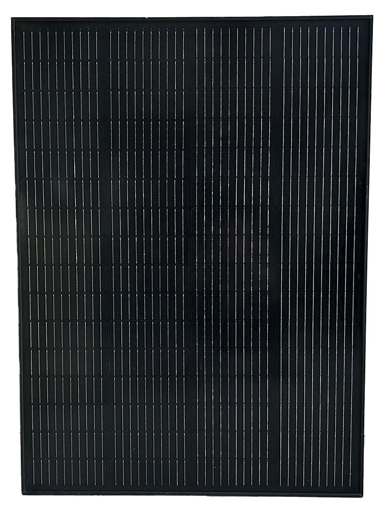 Solarpanel SOLARFAM 150W mono, 1045x768x30mm, schwarzer Rahmen