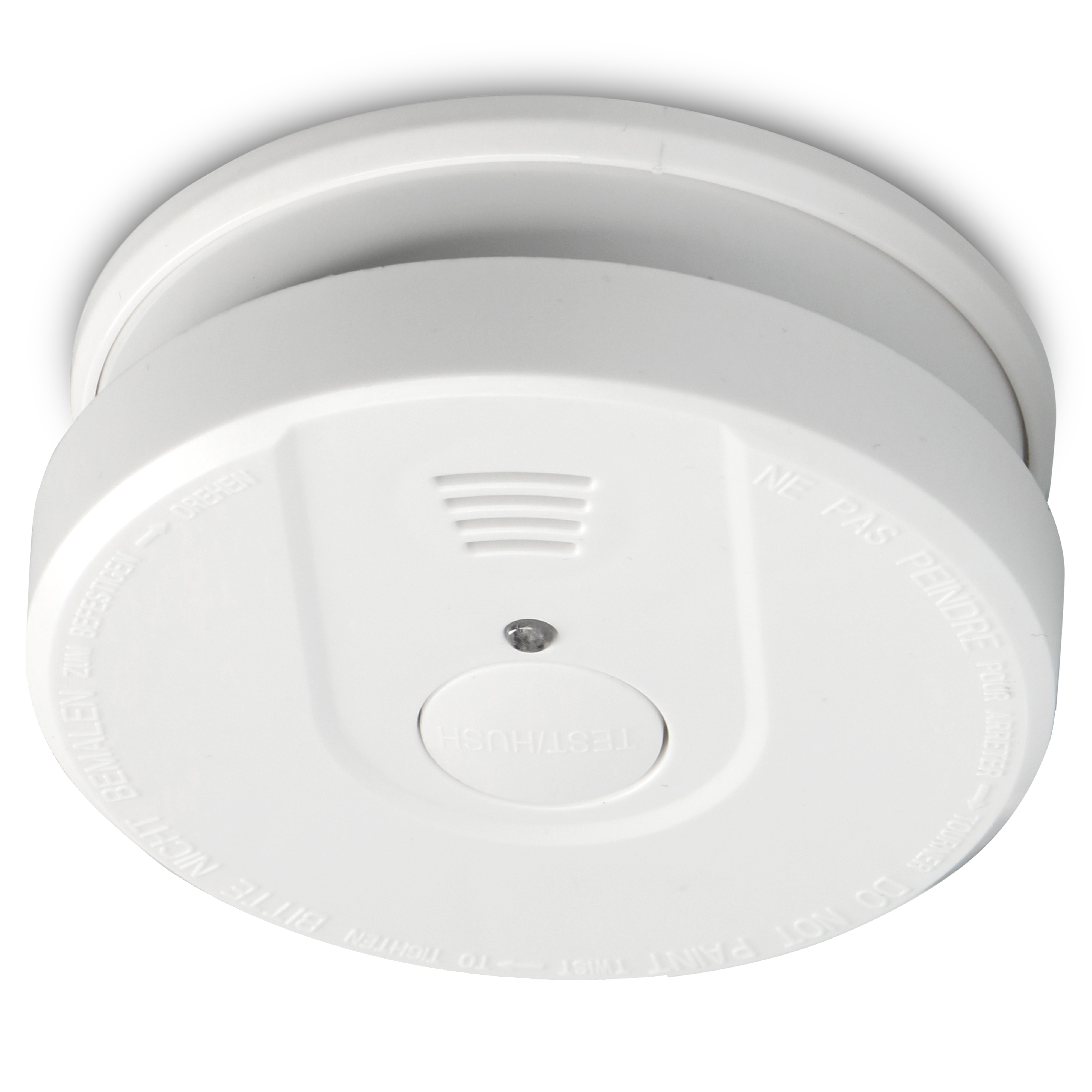 Alecto KH-210 - Rauchmelder mit 10 Jahren Batterie- und Sensorlaufzeit, Weiß