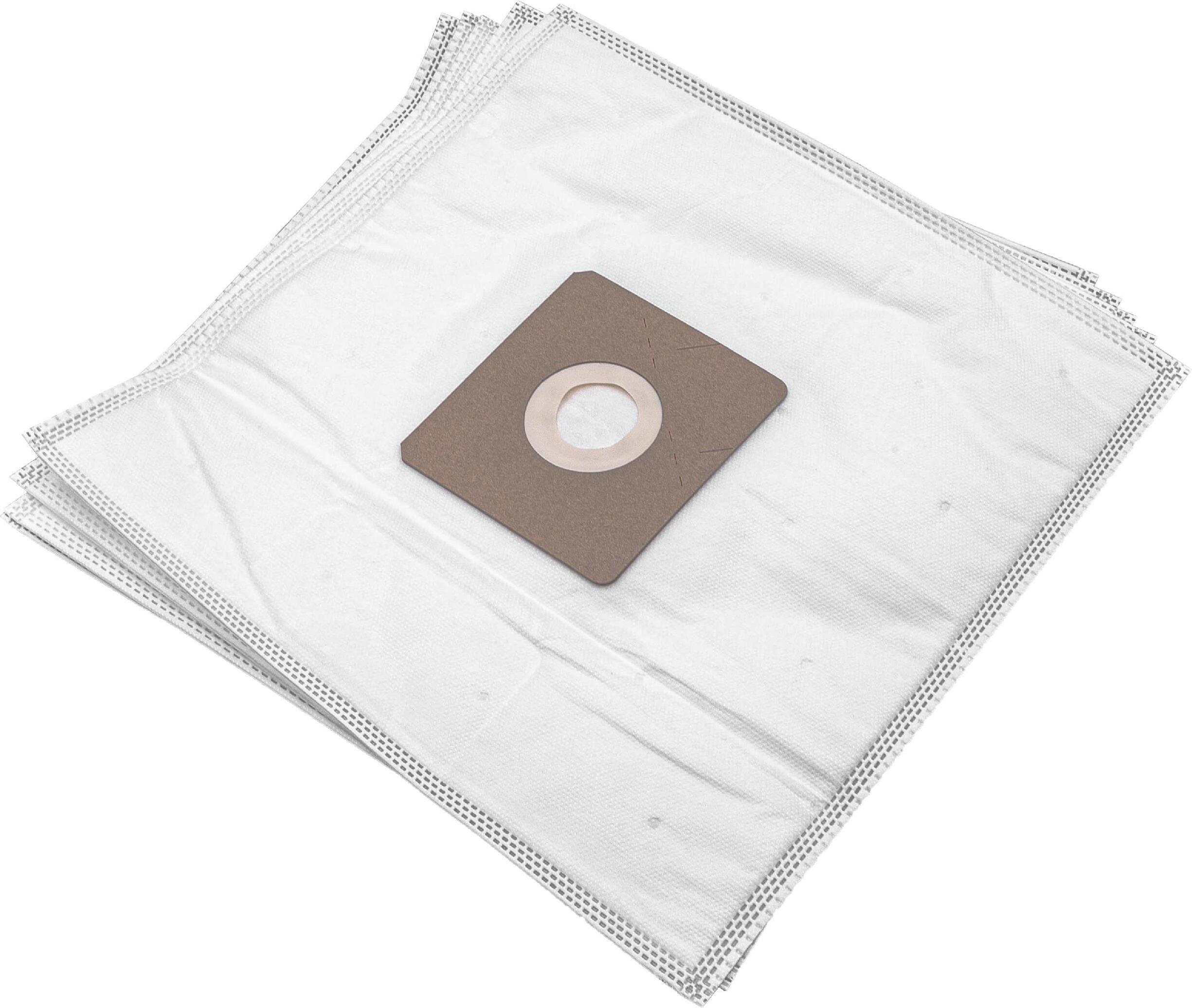 vhbw 5x Staubbeutel kompatibel mit Dirt Devil Popster Splash, Swiffy, Popster Limejuice, Popster Coral Staubsauger - 31cm x 22,5cm Weiß 150548461-6