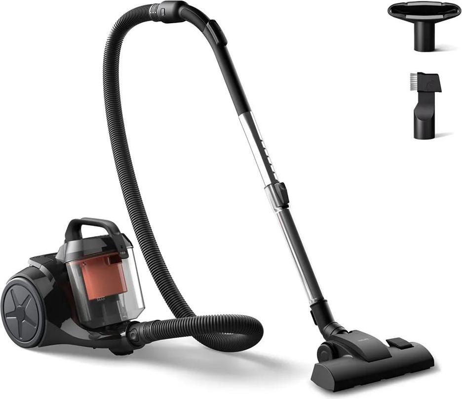 Philips 1000 series XB1142/10 vysávač 1,3 l valcový vysávač Suché vysávanie 800 W Bezvreckové vysávanie